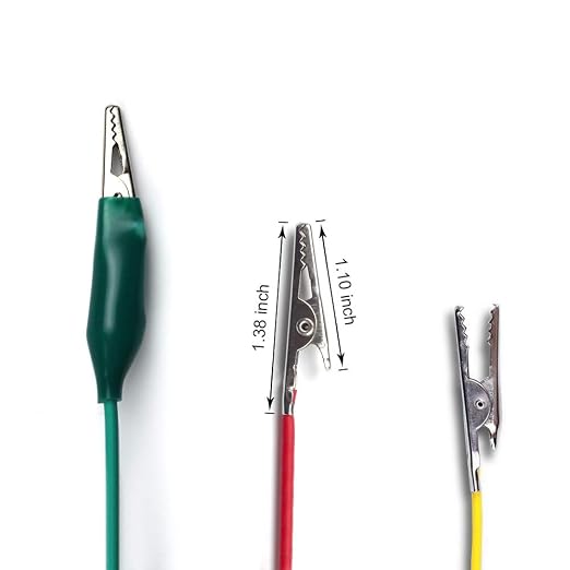 UCTRONICS Breadboard Alligator Clip Jumpers - Image 3