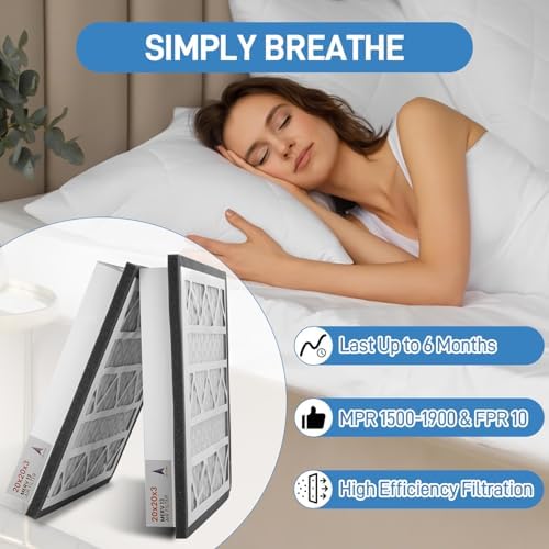 20x20x3 MERV 13 Pleated Air Filter Compatible - Image 5