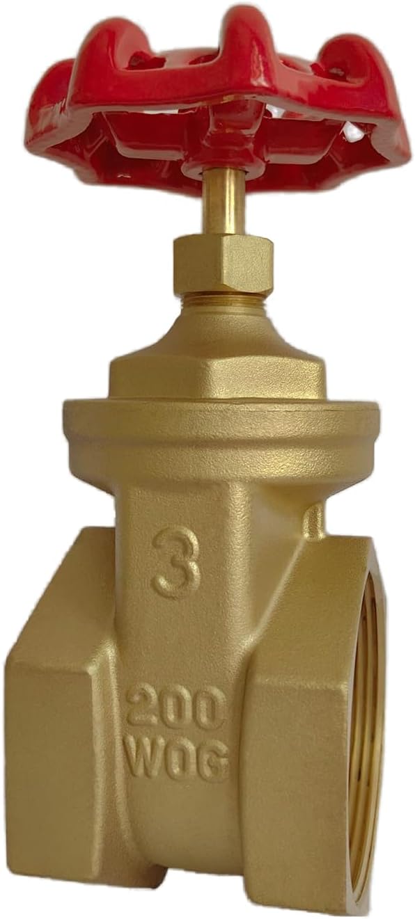 NPT 3” Brass Gate Valve DN80 | Rotary Globe Valve by Unknown