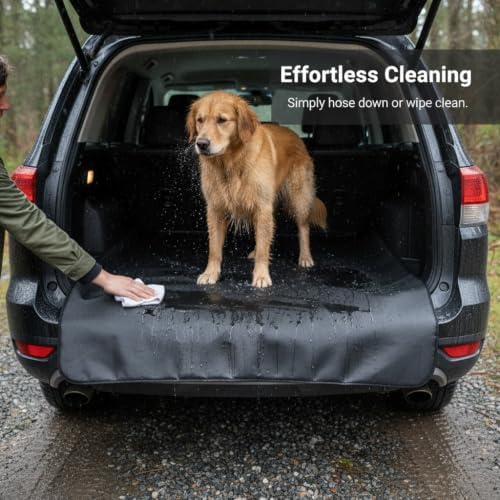 Car Trunk Mat Waterproof Dustproof Protector Cover Universal Fit Nylon Foldable - Image 6