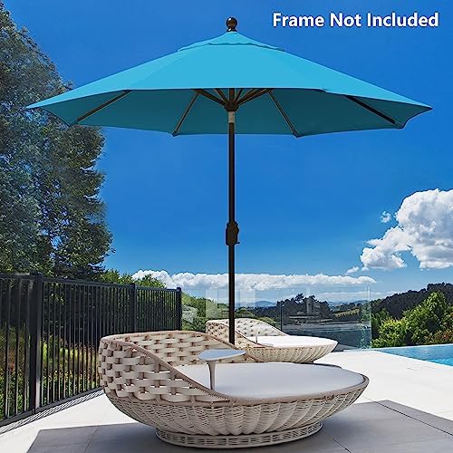 EliteShade USA 9FT Patio Umbrella Replacement Covers 8 Ribs Market Umbrella - Image 5