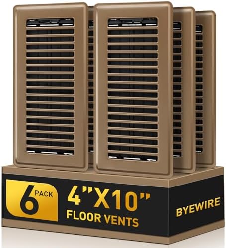 Floor Register 4x10 by BYEWIRE