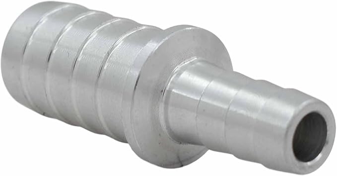 ICT Billet 1/2" to 5/16" Inch Hose Barb Splice Coupler Repair Connector Fitting - Image 7