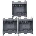 MAKERELE 2 Gang Old Work Electrical Outlet Box| 26 cu.Inch | Double Outlet by MAKERELE