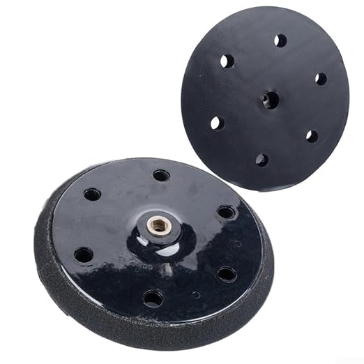 9 Inch 6 Hole Ho-ok And Loop Sander Replacement Backing Pad - Image 5