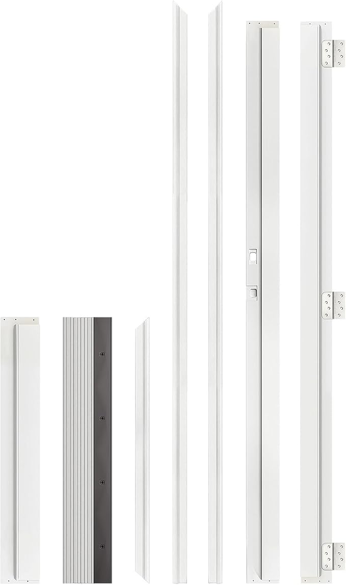 Pre-Drilled Vinyl Exterior Door Frame Kit by NewArrivals%EF%BC%81