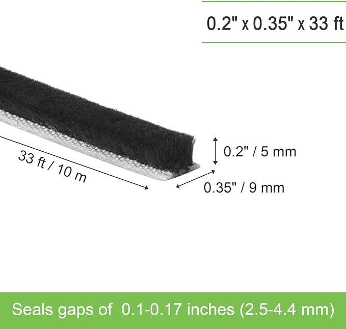 Self-Adhesive Weather Stripping Seal - Image 2