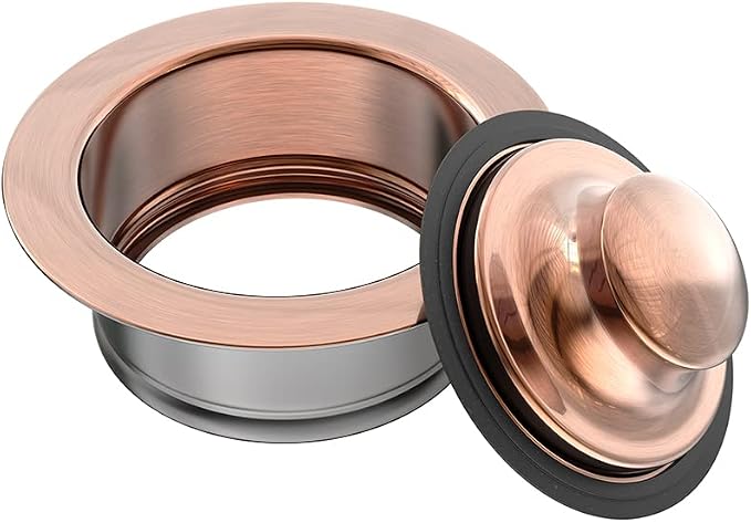 Sink Flange for Garbage Disposal and Sink Stopper Stainless Steel Fit Universal - Image 2