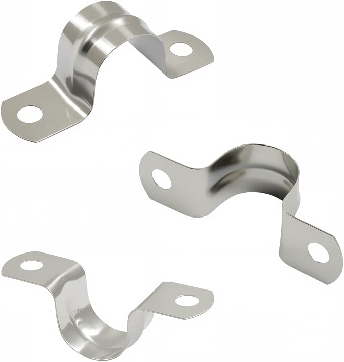 BokWin 60 Pcs 3/4 Inch M20 U Shaped Bracket Clamps | 304 Stainless Steel - Image 4