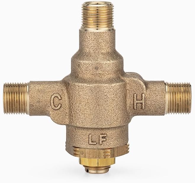 Sloan Optima MIX-135-A Thermostatic Water Mixing Valve, Solid Brass Body | - Image 4