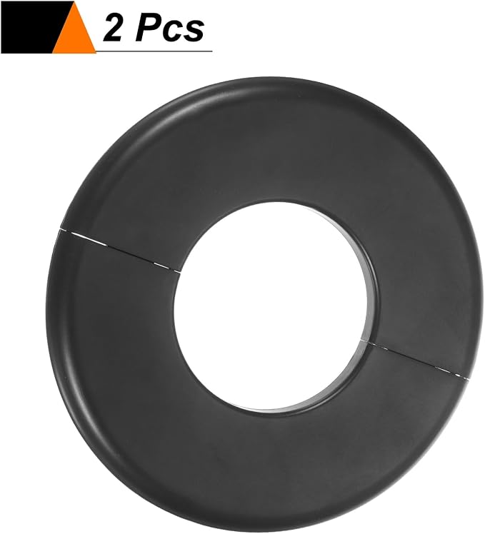 HARFINGTON 2pcs Wall Split Flange 51mm/2" Self-Adhesive Plumbing Cover Plates - Image 3