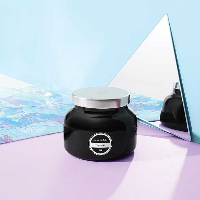 Capri Blue Volcano Scented, Luxury Glass Jar Candles - Image 5