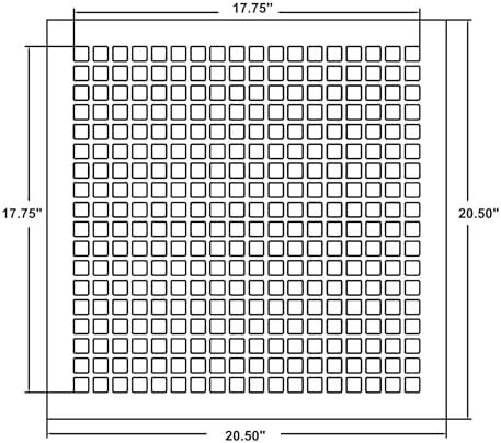 "Reggio Register Square Series Premium Luxury Floor Grate Cover Grille - Image 3