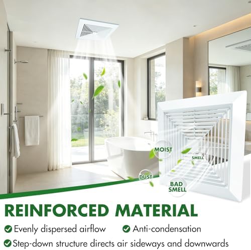 Bathroom Exhaust Fan Cover 14 * 14 Vent Cover - Image 5