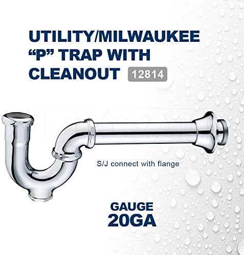 Highcraft 34I36 Utility/Milwaukee P-Trap - Image 2