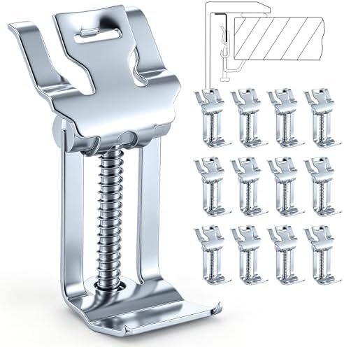12 Pack Sink Clips for Kitchen Sink Installation by Dreyoo