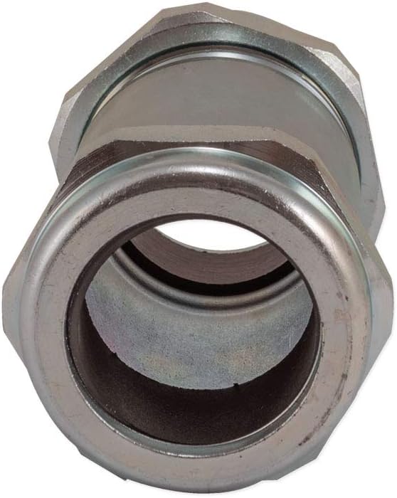 Eastman 5 Inch Long Pattern Compression Coupling, 1-1/2 Inch IPS, Galvanized - Image 3