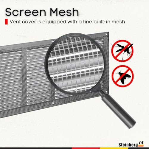 Steinberg14 Stainless Steel Vent Cover 14x6 - Image 3