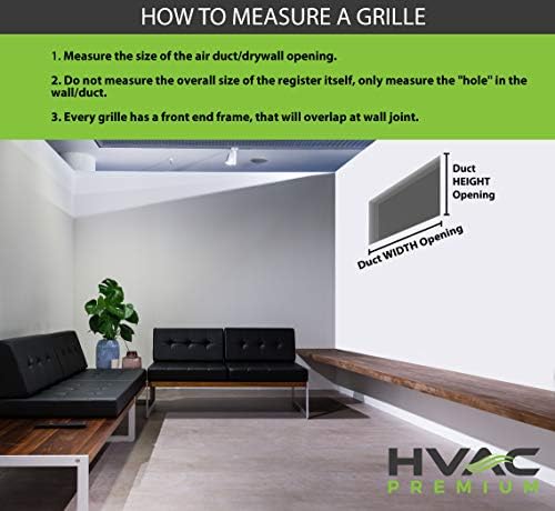 HVAC Premium 24" X 14" Aluminum Return Grille - Image 2