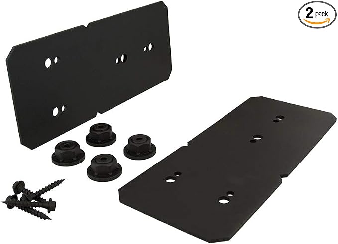 OZCO Ironwood Post to Beam Connector, 2 Pieces, flush mount design by Ozco