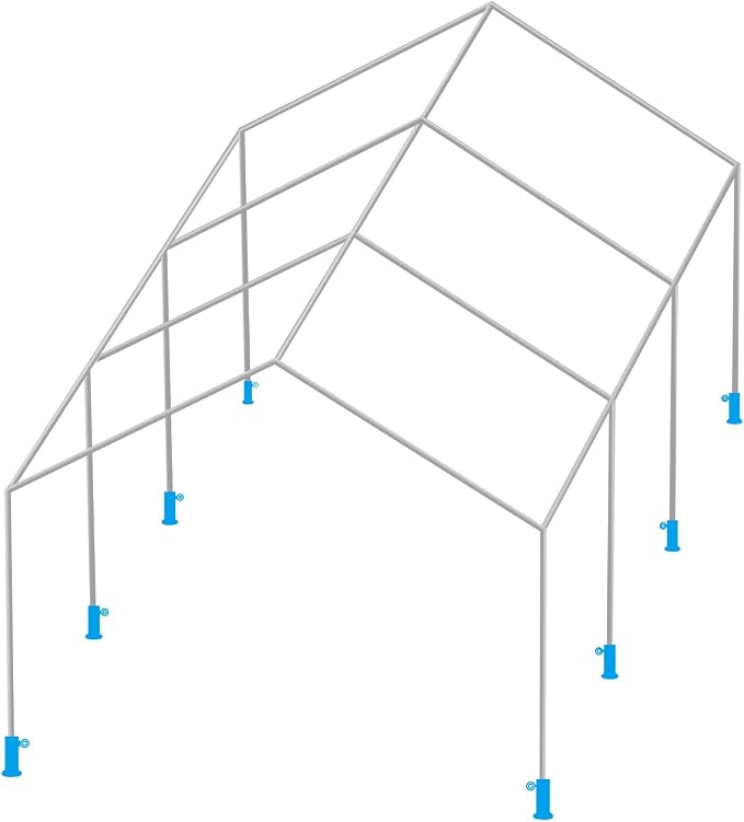 Aoneky 1'' Corner Canopy Fitting Couplers Kit - Image 6