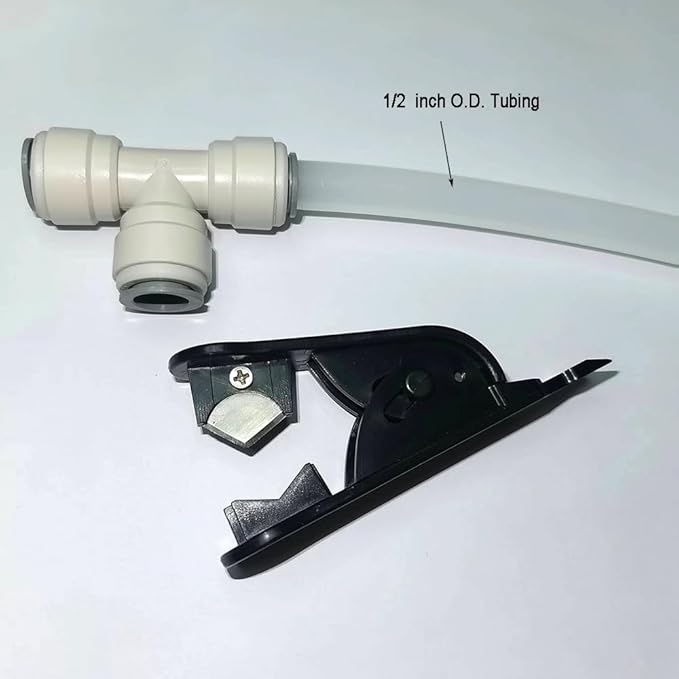 Acetal Copolymer 1/2" Tube OD Tube Fittings, Bulkhead Connector, Push to connect - Image 3