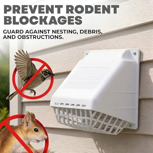Deflecto 4-Inch Wide Mouth Dryer Vent Hood - Image 4