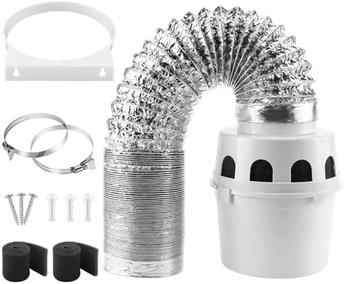 AMI PARTS TDIDVKZW Indoor Dryer Vent Kit by AMIPARTS