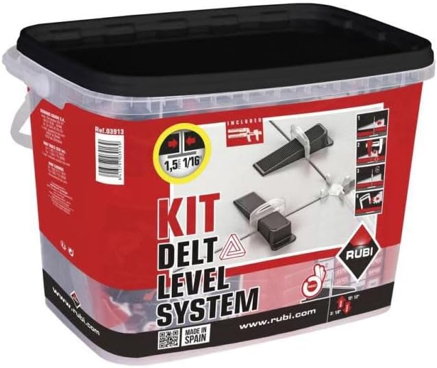 Rubi 1/16" Delta Tile Leveling System Kit - Image 3