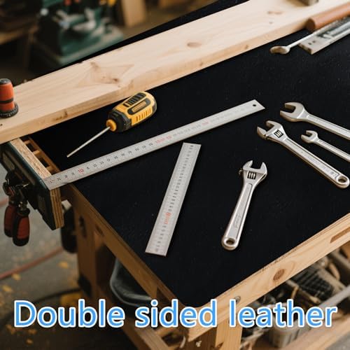 Work Bench Mat Top 47.2" x18" DIY Worktable Mat PU Leather Workbench Pad Topper - Image 6