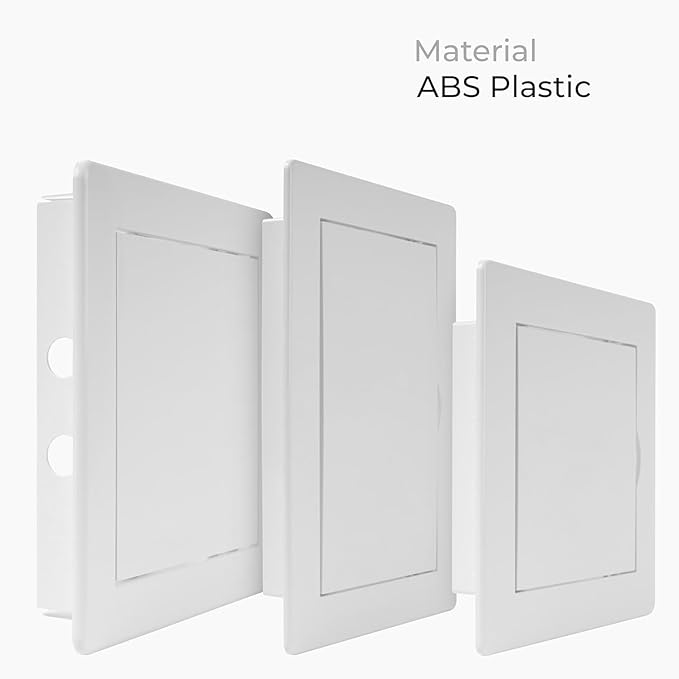 10x16 Inch White Access Panel for Drywall – ABS Plastic Square Wall, Ceiling - Image 7