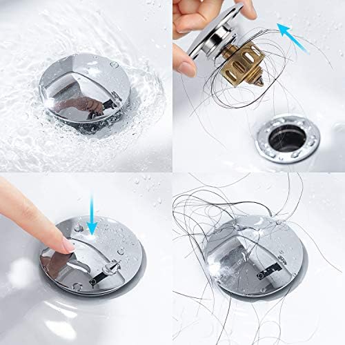 KAIYING Pop Up Drain, Bathroom Vessel Sink Drain - Image 2