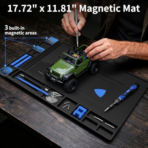 STREBITO Soldering Mat Electronics Mat Silicone Repair Mat 17.7''x11.8'' - Image 4