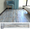 Peel and Stick Floor Tile, Waterproof Wood Grain Look Floor Tile, Self-Adhesive by Lareko