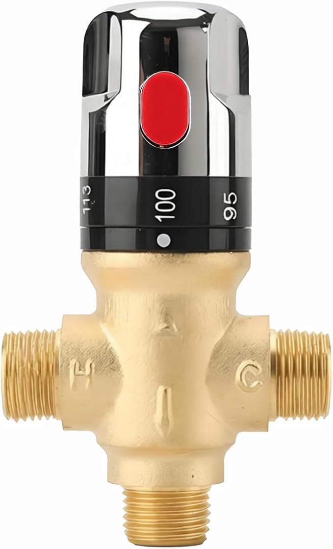 TreMax Thermostatic Mixing Valve, Shower Water Mixing Valve, - Image 2