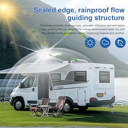 3Pcs Vent Cover for RV Roof Replacement, Enclosed Trailer, Motorhome 14" x 14" - Image 6