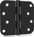 GoldenWarm 18-Pack Black Matte 4in x 4in Heavy Duty Hinges by goldenwarm