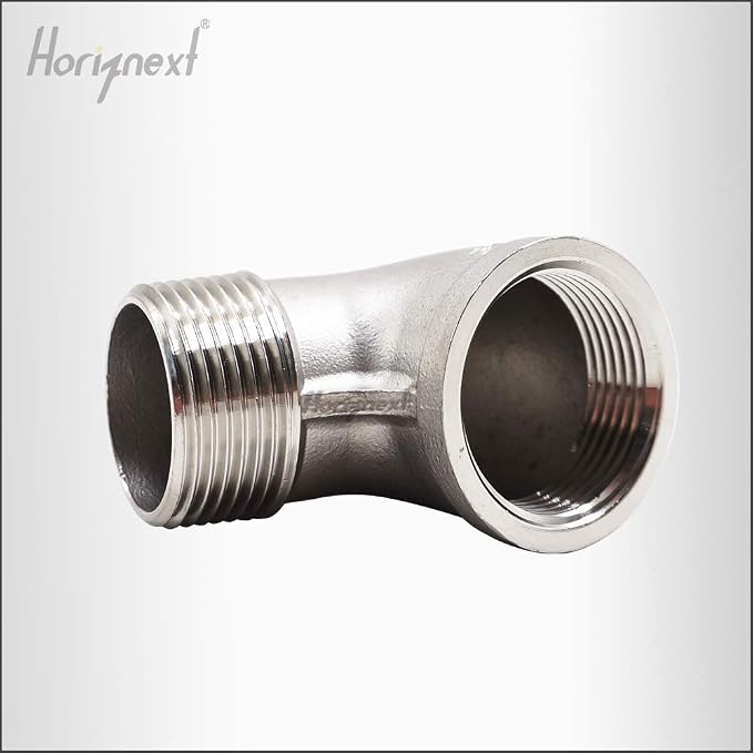 1'' NPT Stainless Steel Elbow, 90 Degree Water Hose Elbow - Image 8