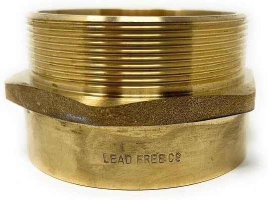 Cascada Lead-Free 2 1/2" G Thread Male to NPT Female Adapter | G Thread Male to by CascadaShowers