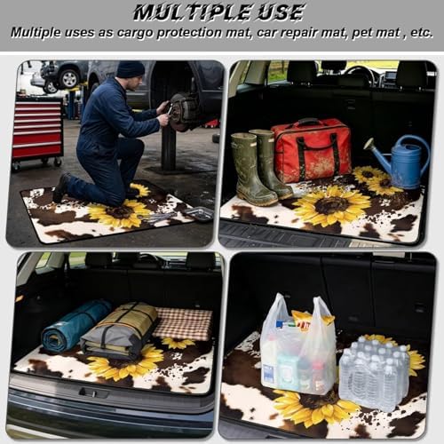 Brown Cow Sunflower Universal Cargo Liner 29"x39" - Image 3