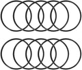 uxcell Nitrile Rubber O-Rings 72mm OD 64mm ID 4mm Width, Metric Sealing Gasket by uxcell