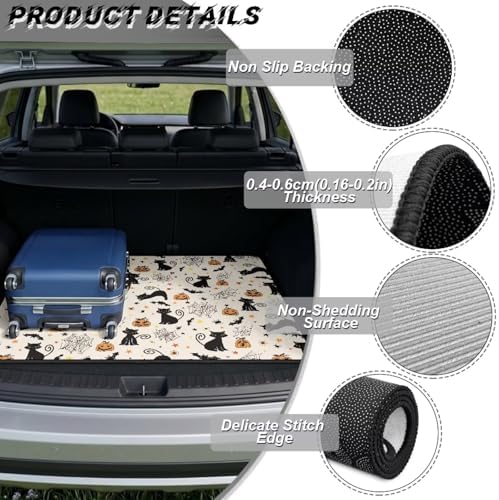 Halloween Cat Car Trunk Mat Universal Fit 29"x39" - Image 6