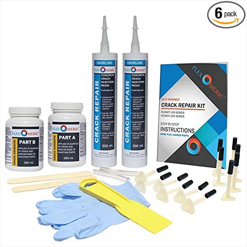 DIY Concrete Foundation Crack Repair Kit by Flexomeric+Crack+Repair+Products
