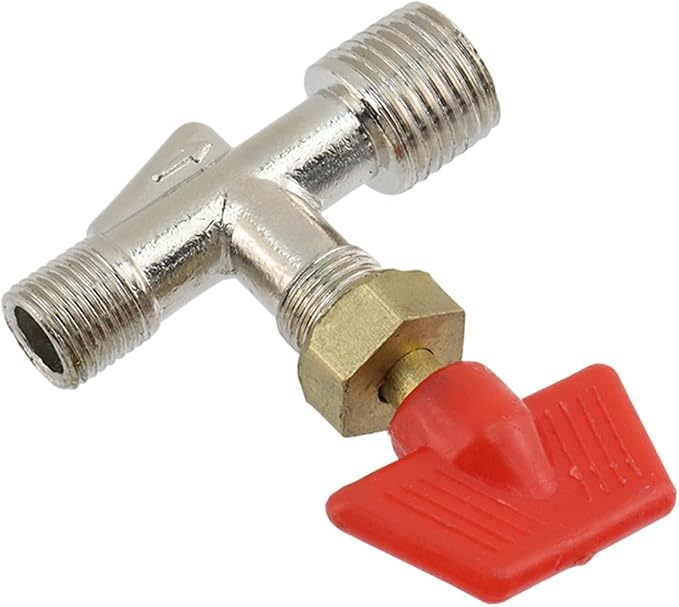 Ball Valves Shut Off Valves Zinc Alloy Ball Valve Shut Off Switch, 1/4 Male to - Image 4