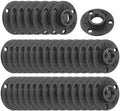 3/4" Floor Flange, 40 Pack MalleableIron Threaded Pipe Flange by HomeTZH