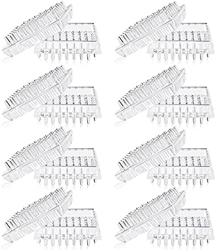 Jetec 16 Pcs Carpet Protectors Furniture Leg Spiked Caster Cups by Jetec