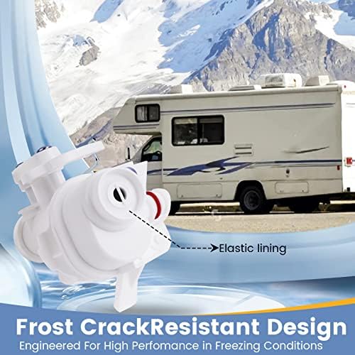 31705 RV Toilet Water Valve Kit, Compatible - Image 5