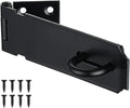 JQK Door Hasp Latch Lock, 5 Inch 304 Stainless Steel Safety Packlock Clasp by Homeimprovement