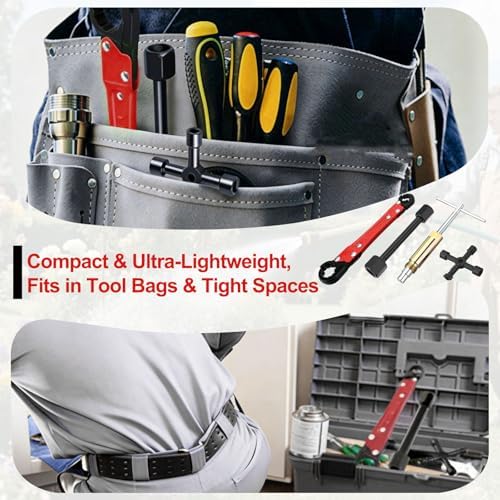 Quick Repair Plumbing Tools Kit – Angle Stop Wrench - Image 7