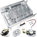 279838 Dryer Heating Element, 3392519 & 3977393 Thermal Fuse, 3977767 & 3387134 by ALLTEMP